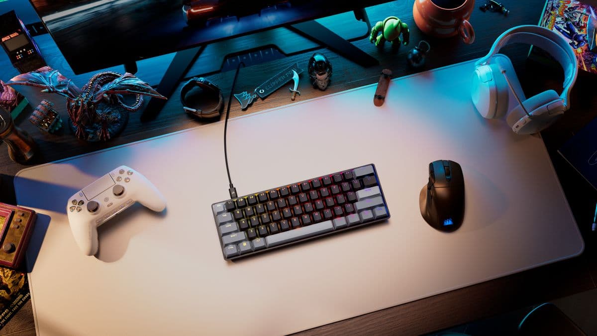 O novo mouse gamer Nightsword da Corsair tem um botão dedicado para o Stream Deck, e estou decidindo se eu o pressionaria acidentalmente demais