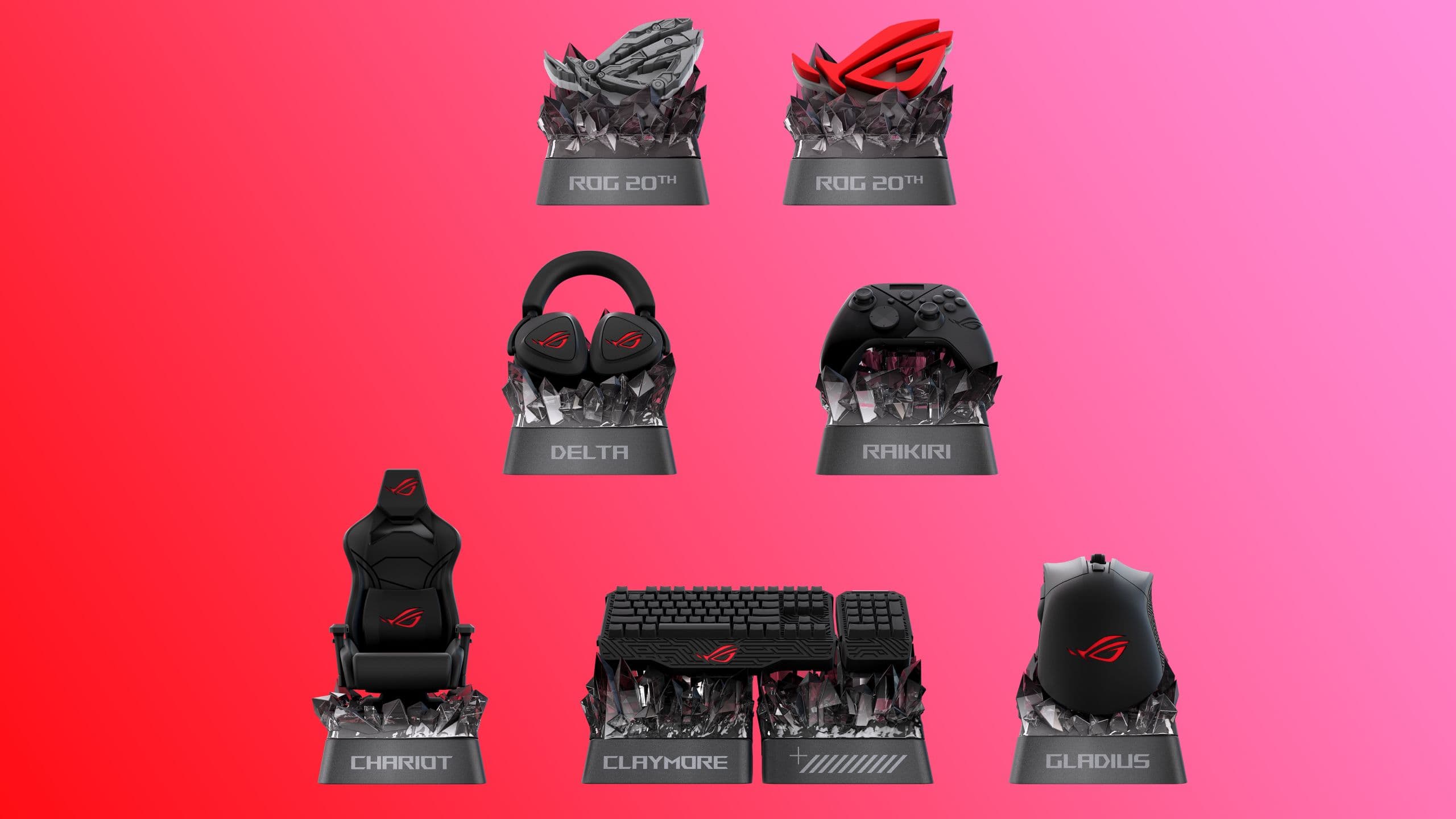 Asus lança mini loot boxes misteriosas com as pequenas keycaps mais peculiares que já vi