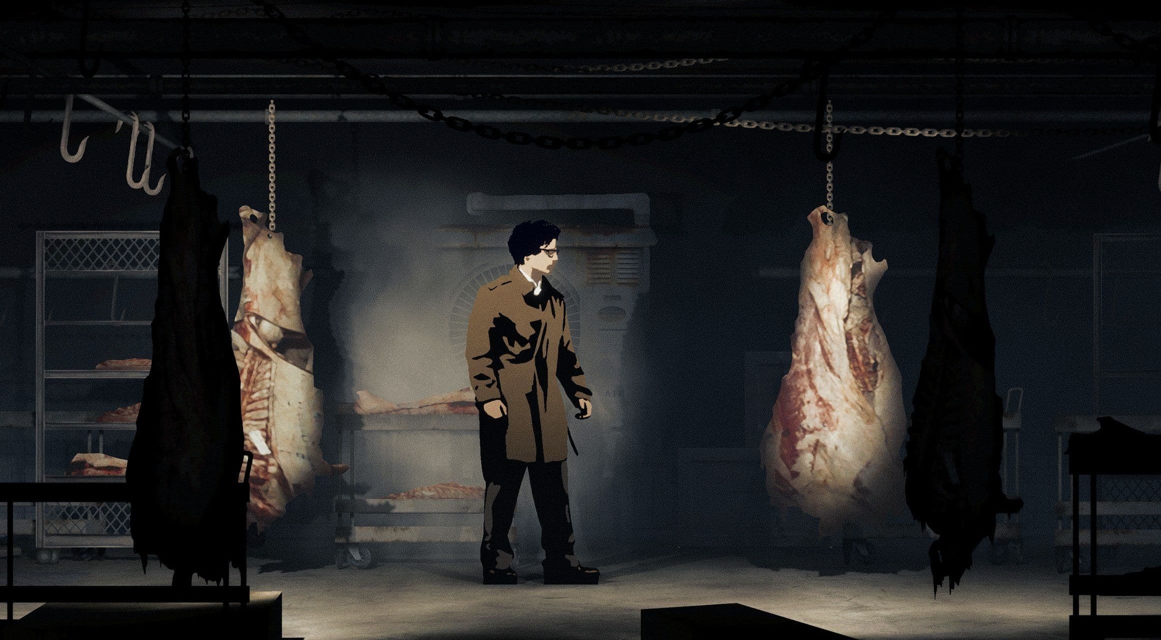 Silver Pines é um metroidvania 2D deslumbrante inspirado em Resident Evil, com um toque de Twin Peaks, onde passei a maior parte do meu tempo esfaqueando metodicamente as canelas dos monstros.