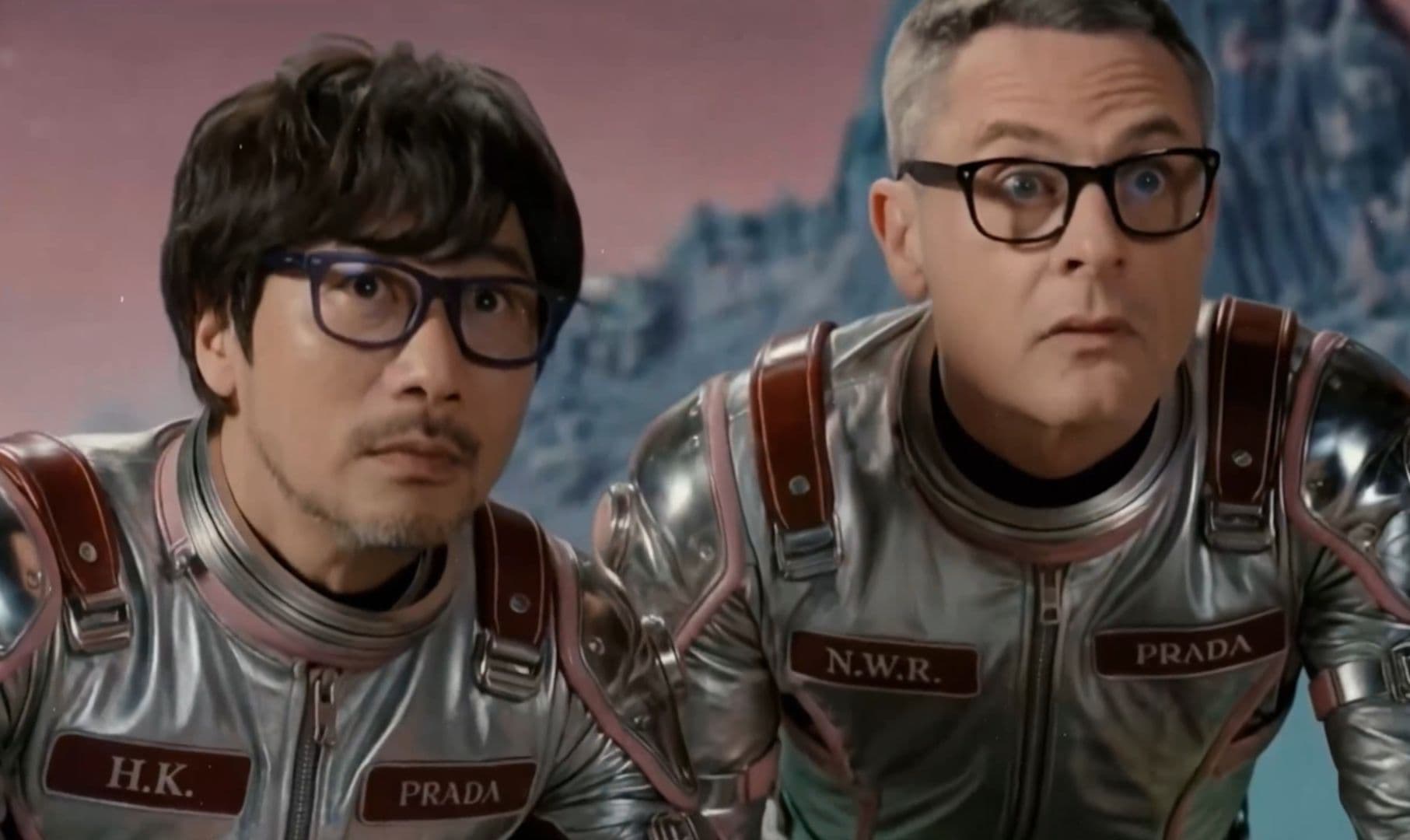 Hideo Kojima finalmente consegue ir ao espaço — mas apenas em um anúncio da Prada gerado por IA