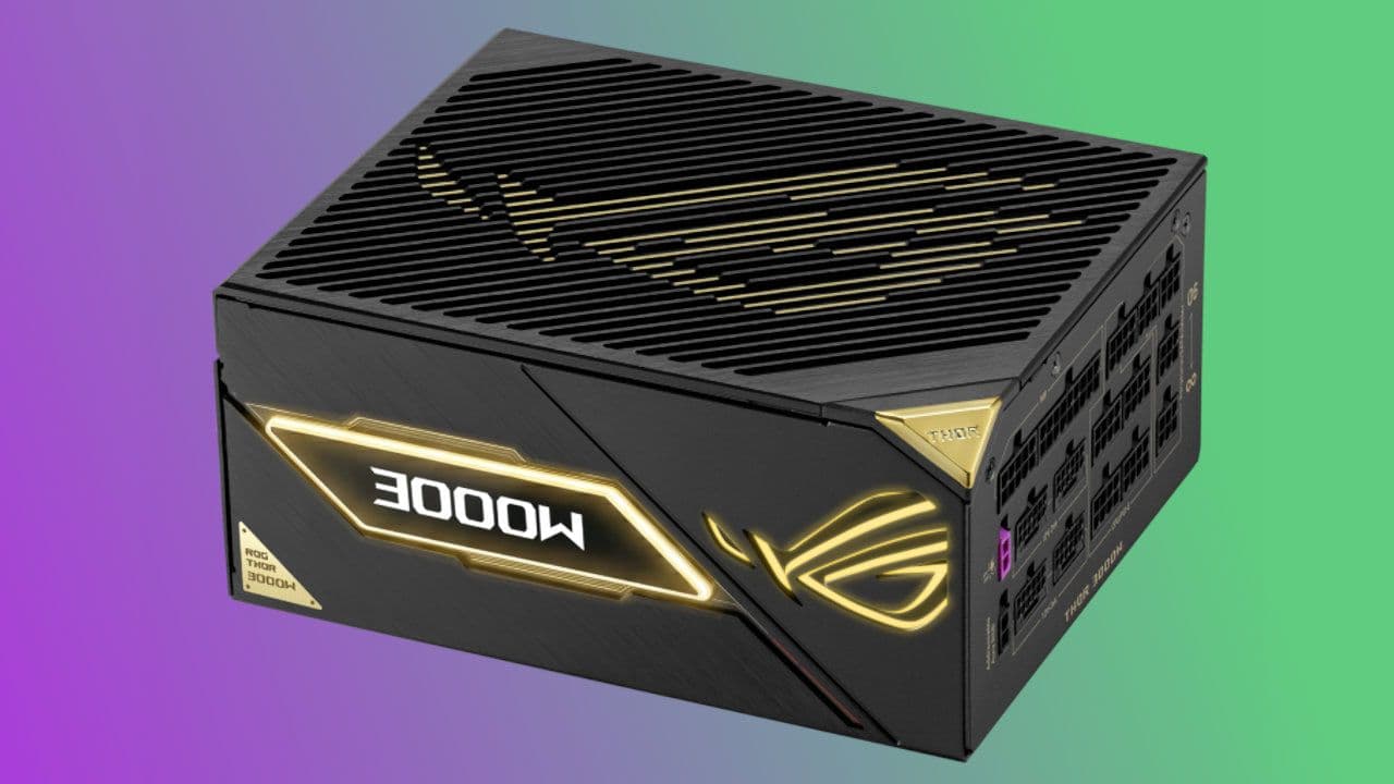 O excesso muitas vezes vende no mundo dos PCs gamer, mas a nova fonte de 3000 W da Asus faz pouco sentido mesmo para as baleias mais ricas