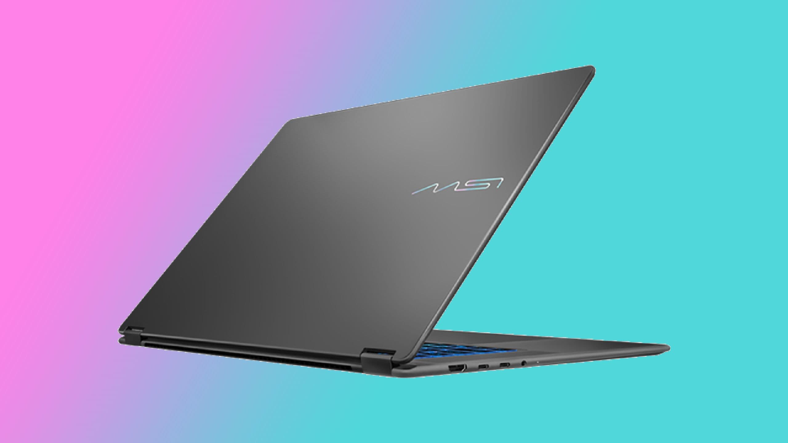 O novo laptop fino 2 em 1 da MSI tem um chip Nvidia RTX Spark, o que pode proporcionar um desempenho impressionante em jogos.