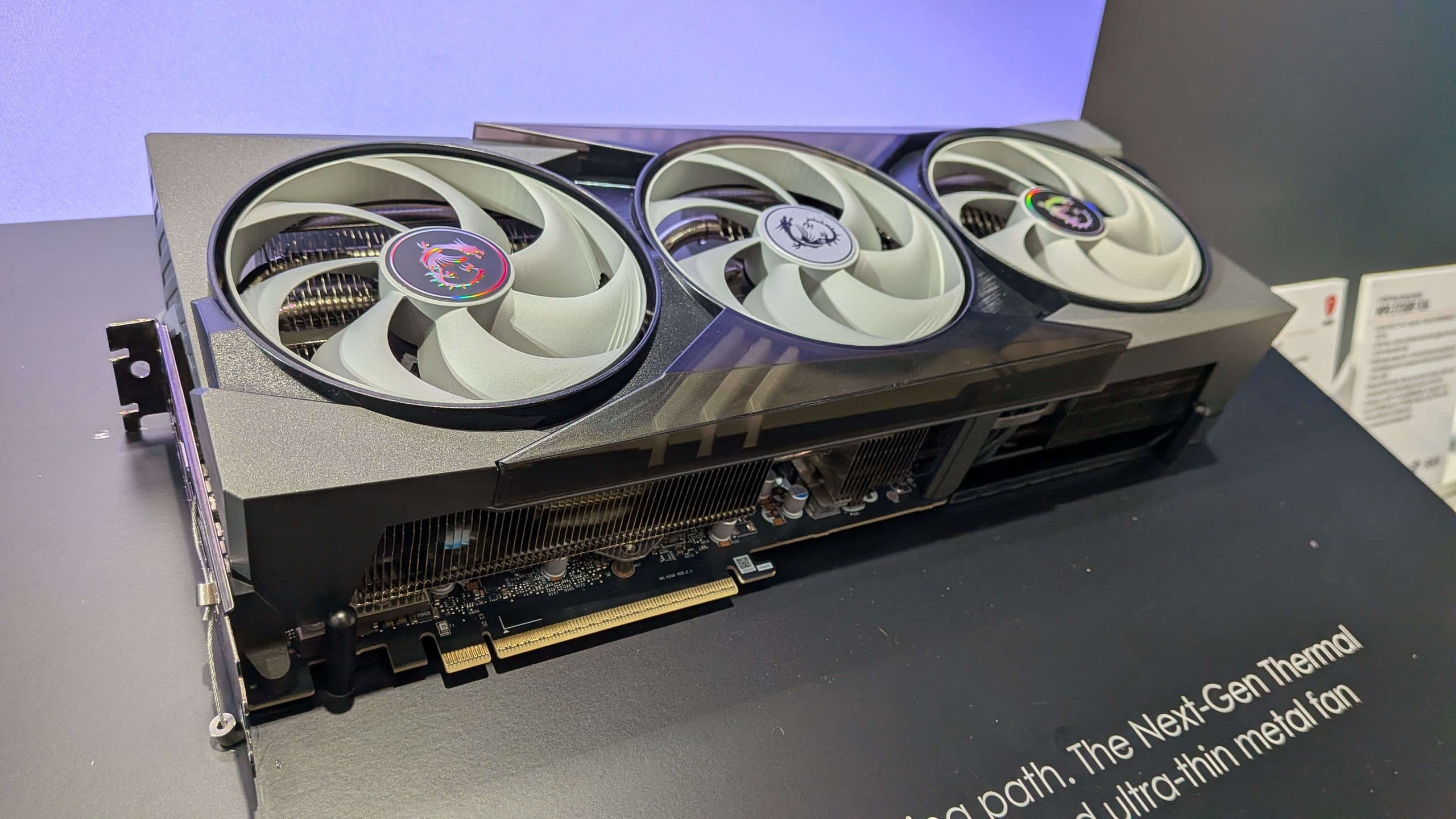 GPUs da próxima geração não estão na Computex, mas a MSI deu um gostinho de como elas podem ser