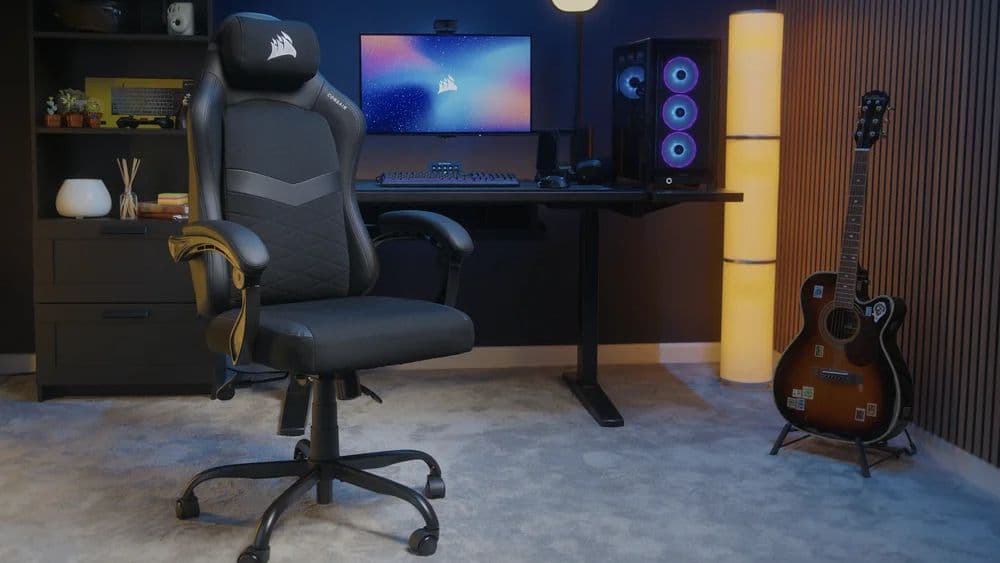 A nova e supostamente acessível cadeira da Corsair continua 'o movimento de afastamento do estilo tradicional de cadeiras gamer