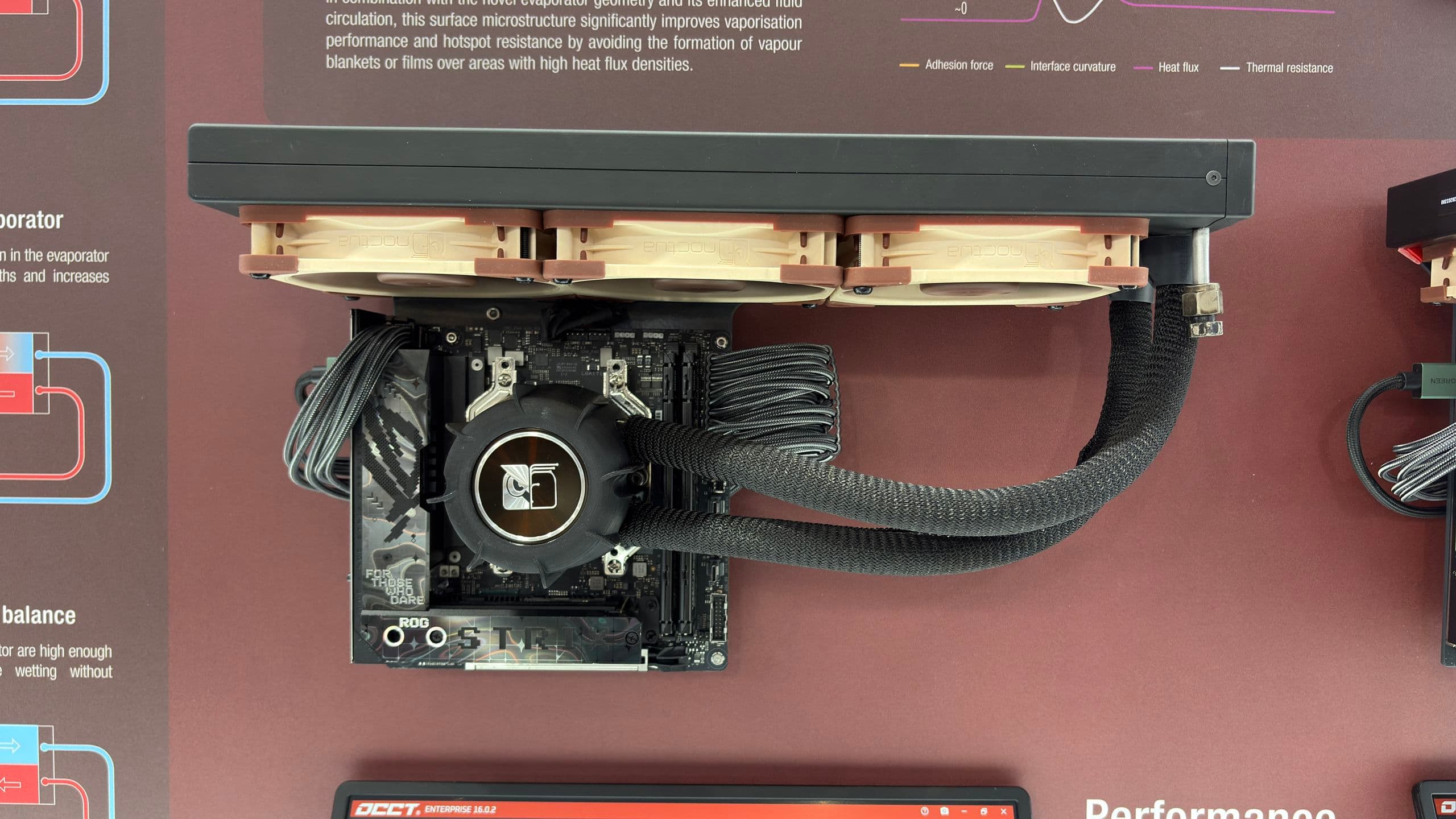 Protótipo de cooler líquido sem bomba da Noctua está agora de igual para igual com um AIO normal: resfria com sucesso o Ryzen 9 9950X3D a 230 W