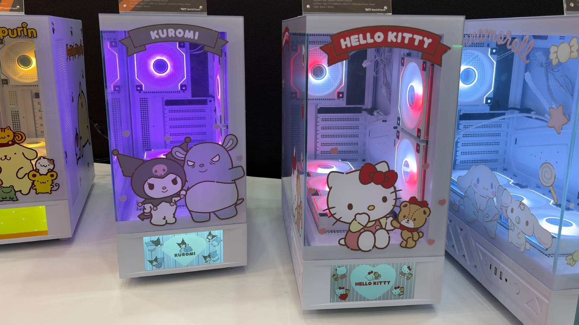 DarkFlash revela mais uma colaboração de gabinete para PC com a Sanrio, mas tremo ao pensar quanto vai custar montar um PC gamer completo do Cinnamoroll