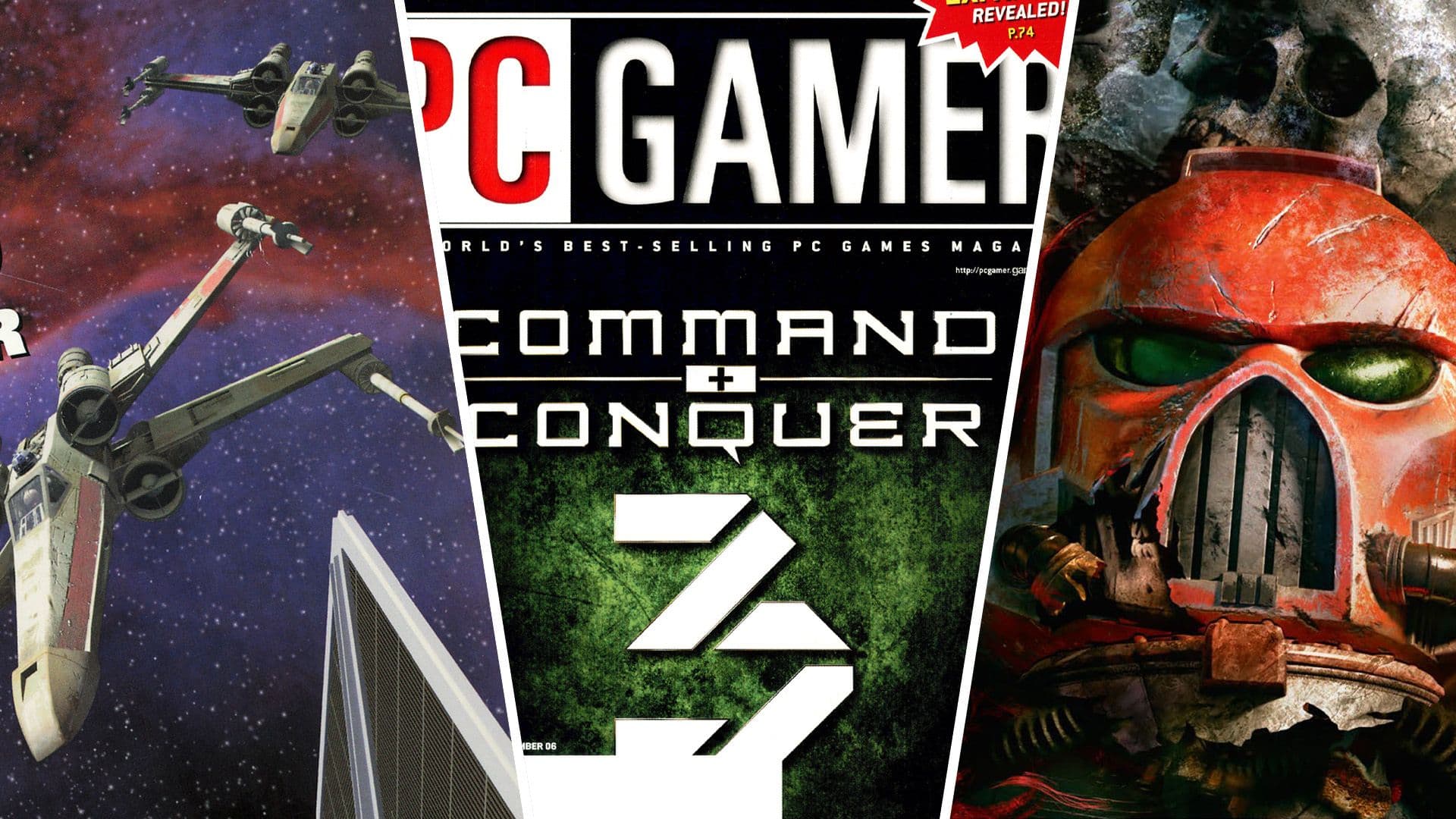 Lembra quando Star Wars e Command & Conquer dominavam os jogos para PC? Junho na PC Gamer 10, 20 e 30 anos atrás