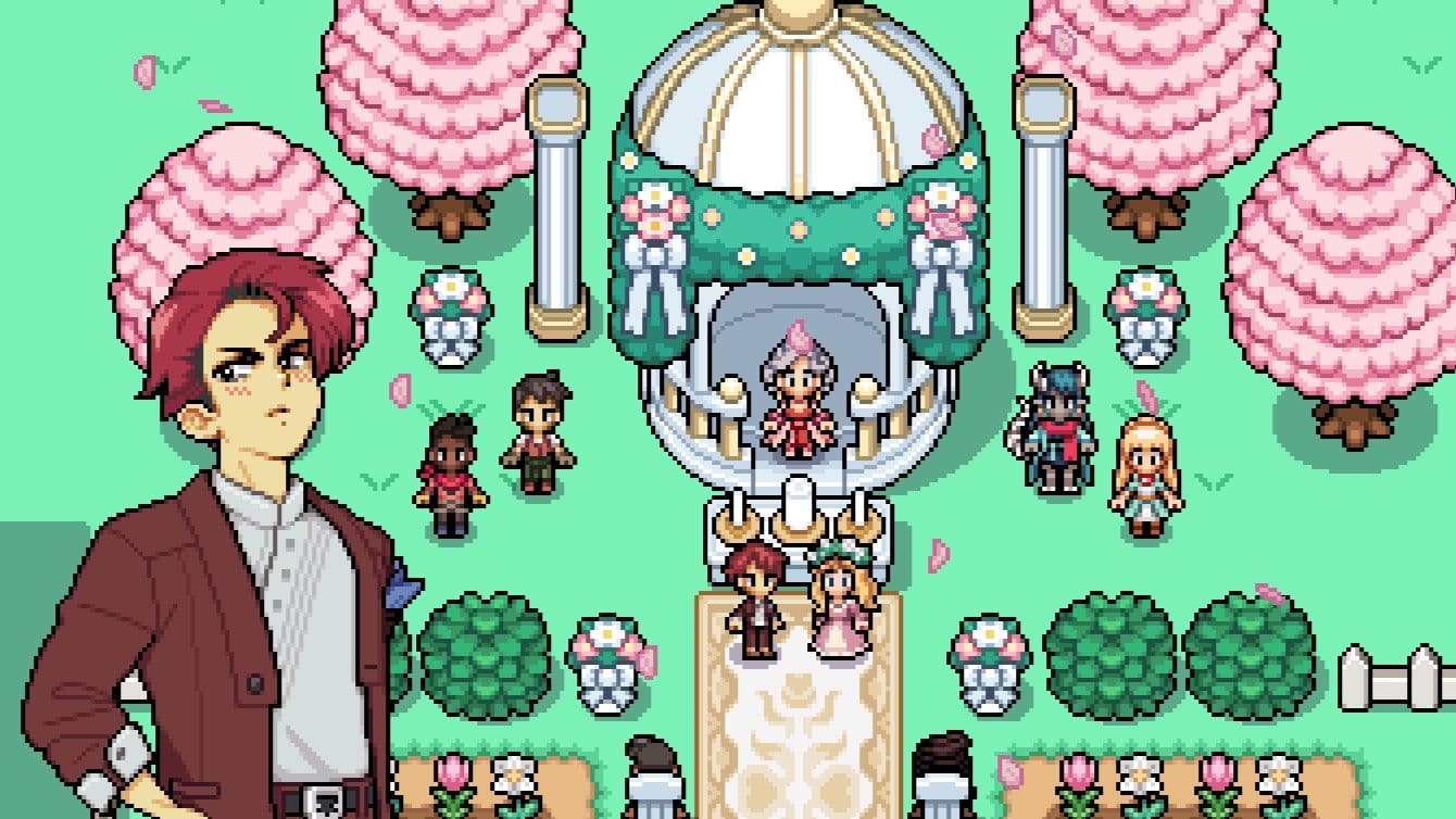 Finalmente vou me casar em Fields of Mistria quando a atualização 1.0 for lançada em agosto