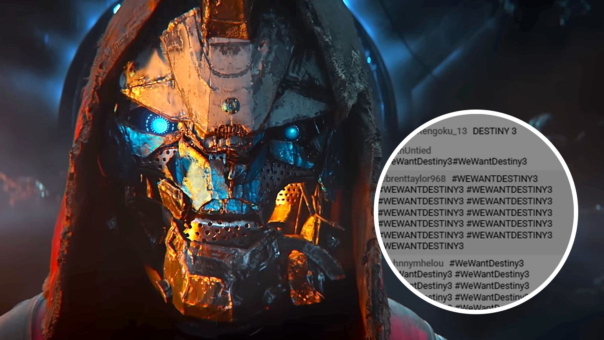 Fãs de Destiny gritam Queremos Destiny 3 para o vazio