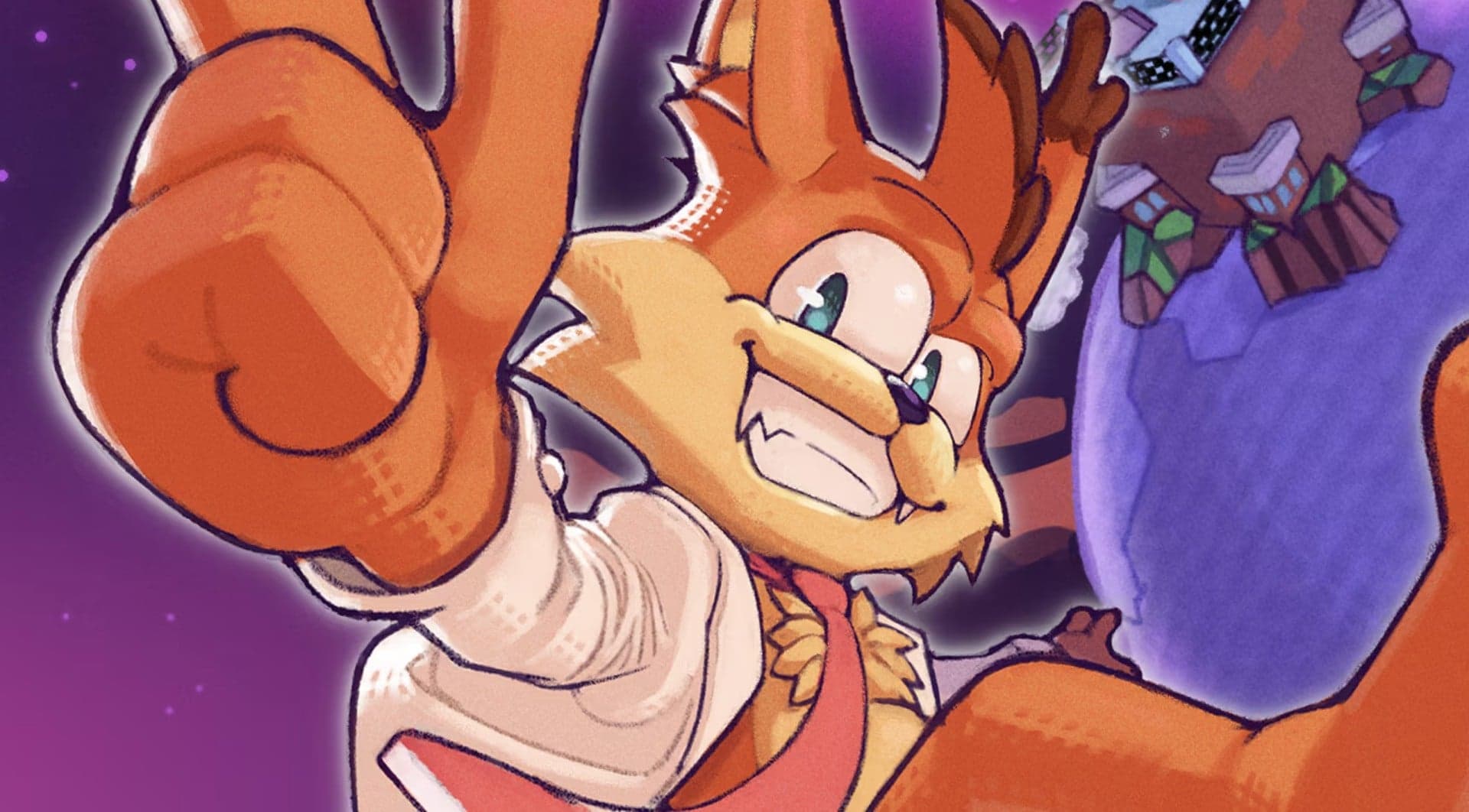 Atualização de Bubsy 4D chegando em breve para Switch 1 & 2, aqui estão as notas completas da atualização