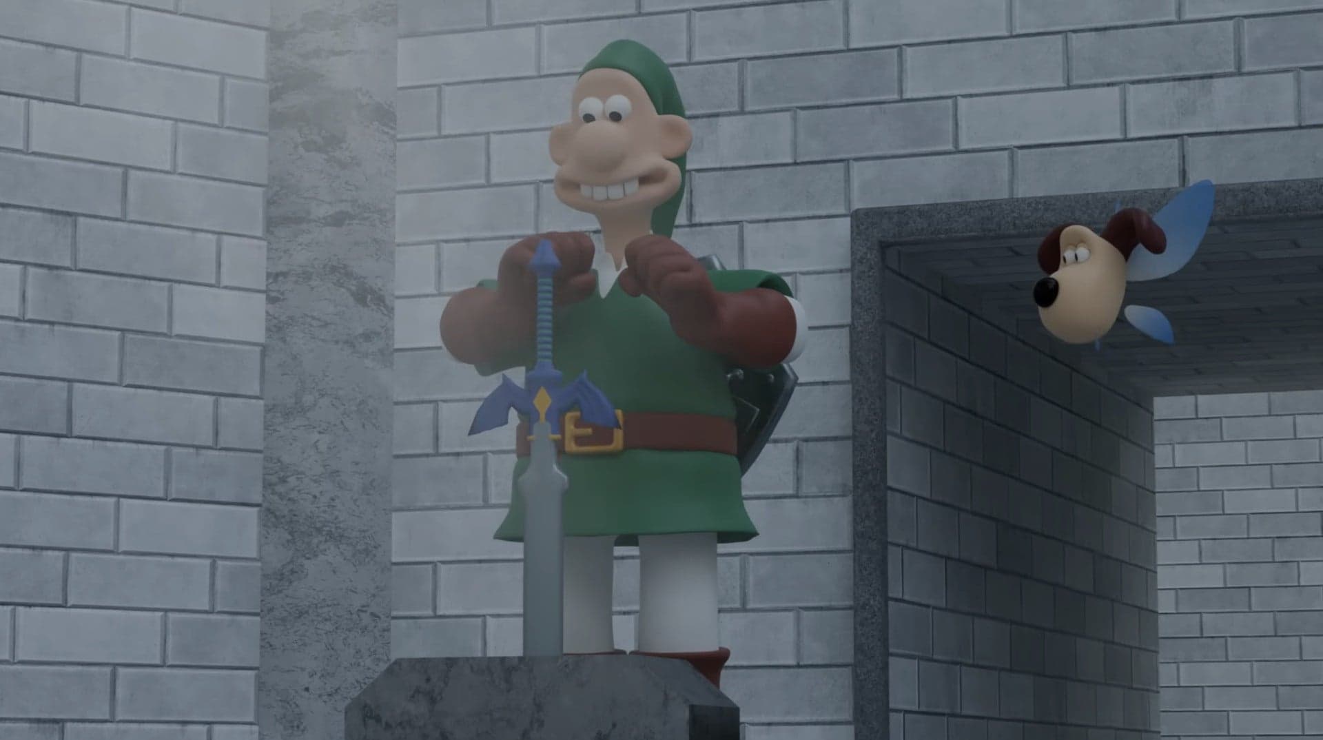 Aleatório: Esta paródia de Zelda X Wallace & Gromit é a mistura que não sabíamos que precisávamos