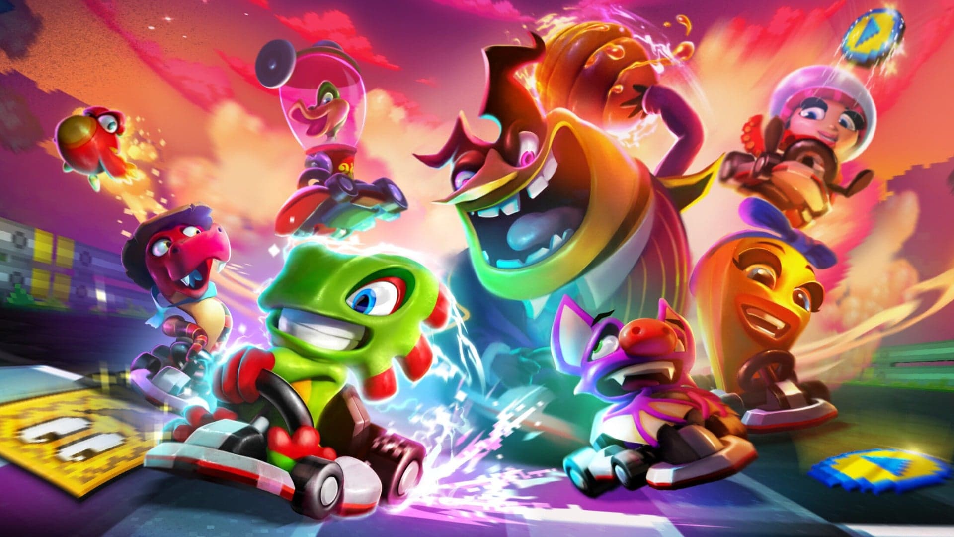 Listagem de Super Yooka-Laylee Kart Playtest aparece no SteamDB após teaser do desenvolvedor