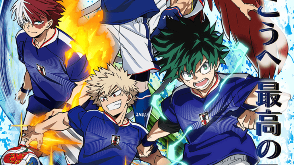 My Hero Academia revela colaboração com a Seleção Japonesa de Futebol antes da Copa do Mundo de 2026