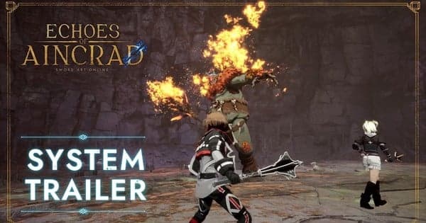 Sword Art Online's Echoes of Aincrad Game's Trailer Previews Abilities, Partners, Weapons