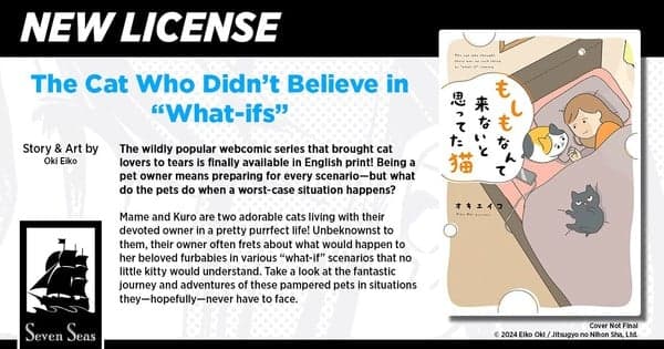 Seven Seas Licenses Pendulum: The Beastmen Omegaverse Saga, The Cat Who Didn't Believe in 'What-ifs,' Goetia Shock, More Titles