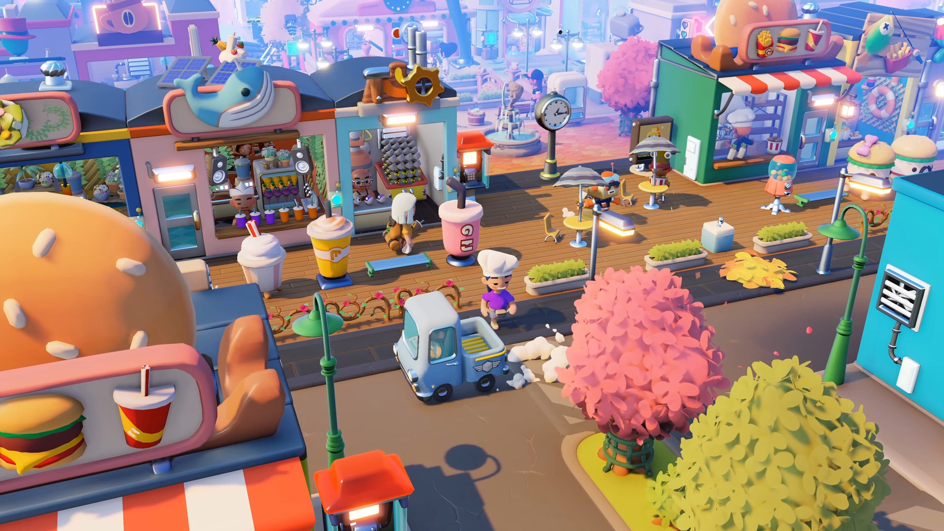 Go-Go Town! chega em 16 de julho para Switch 2, Switch e PC
