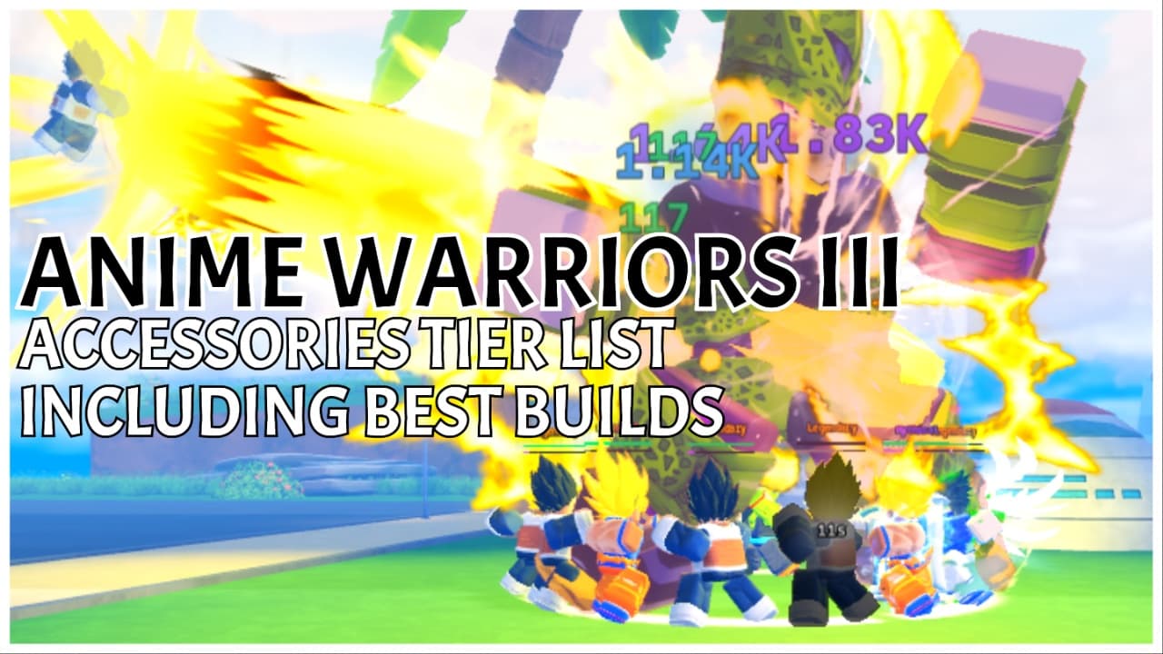 [UPD 1] Anime Warriors III Accessories Tier List