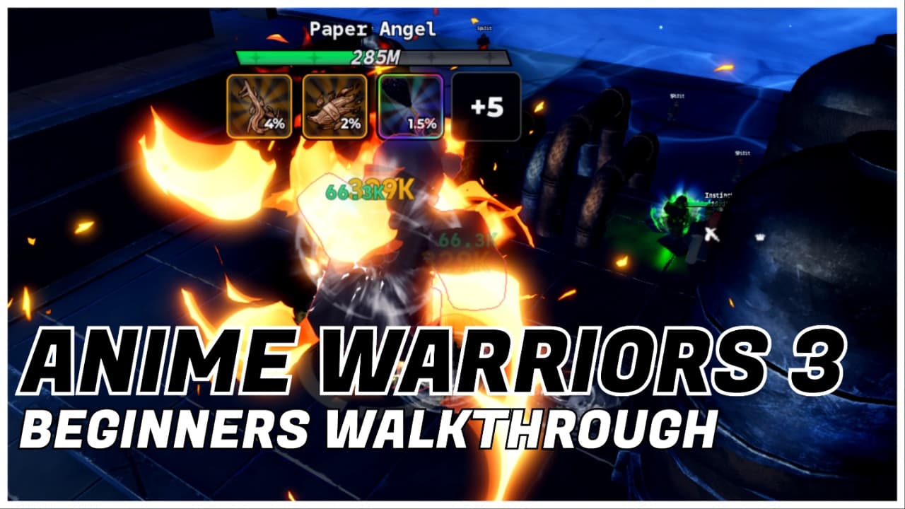 Anime Warriors 3: Passo a Passo para Iniciantes – Guia de Progressão de Noob a OP!