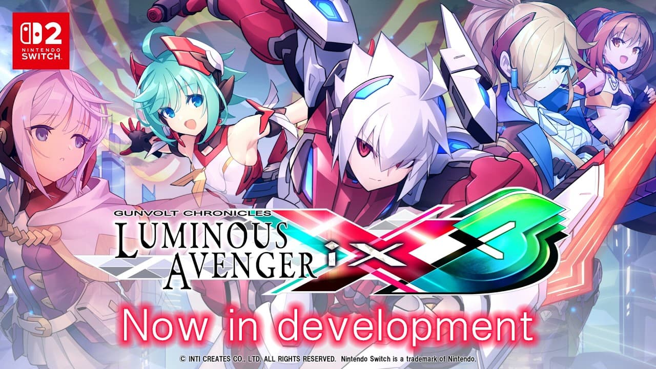Azure Striker Gunvolt Trilogy Enhanced and Luminous Avenger iX 3 Coming