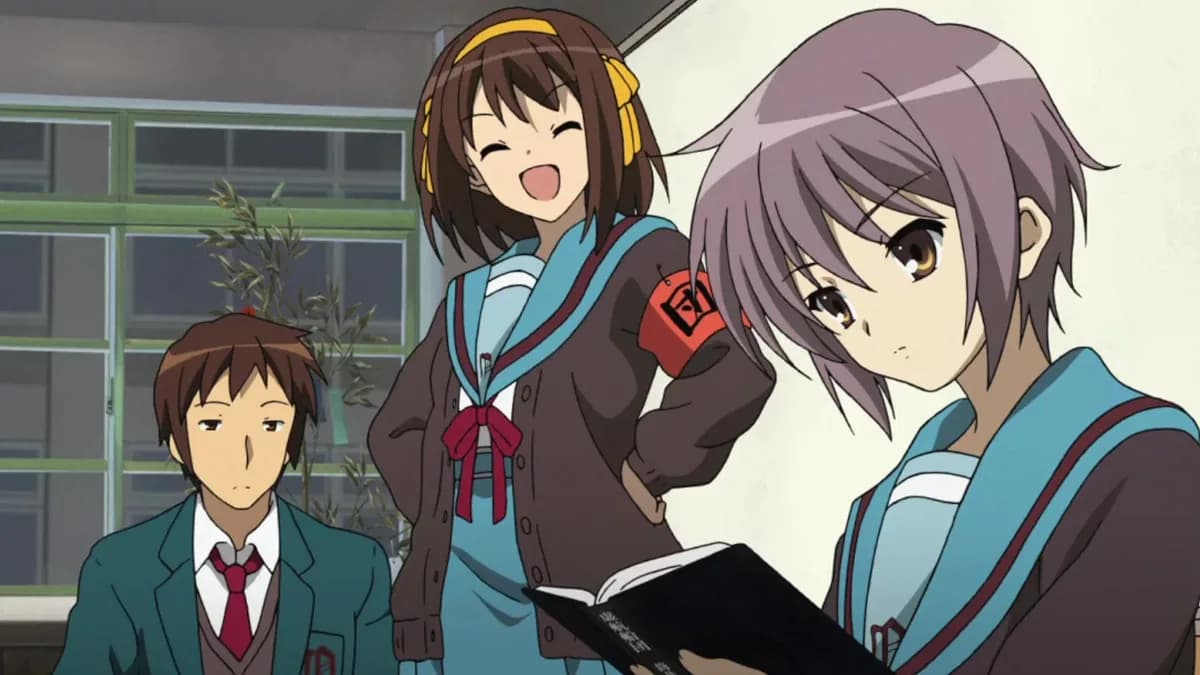 Haruhi Suzumiya perde espaço entre jovens no Japão