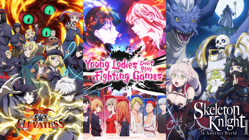 Crunchyroll Anime Nights exibirá antecipadamente animes da temporada de verão de 2026, incluindo Skeleton Knight in Another World 2ª Temporada, Clevatess 2ª Temporada e mais.