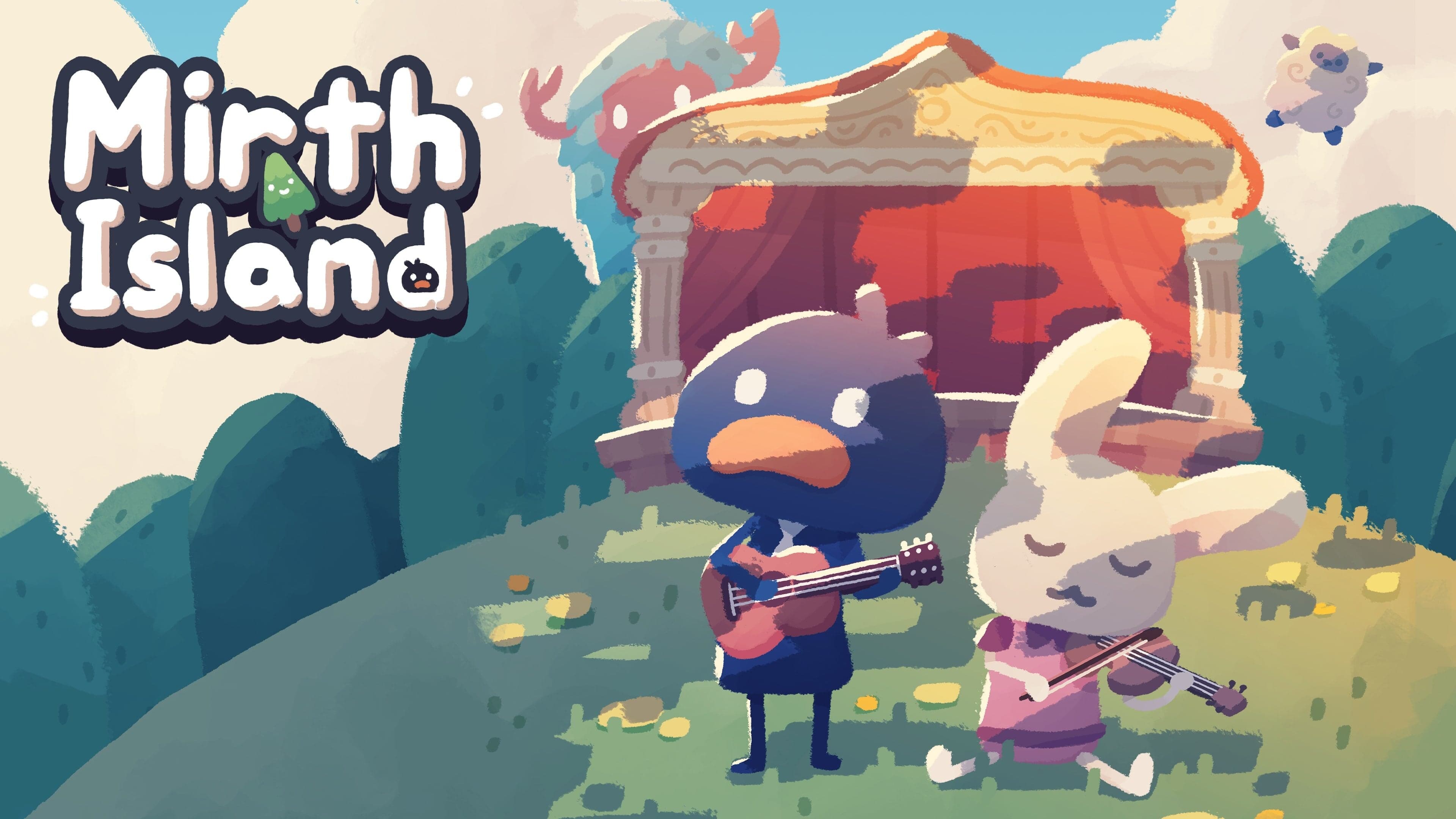 Cozy rhythm adventure game Mirth Island announced for PS5, Xbox Series, Switch, and PC